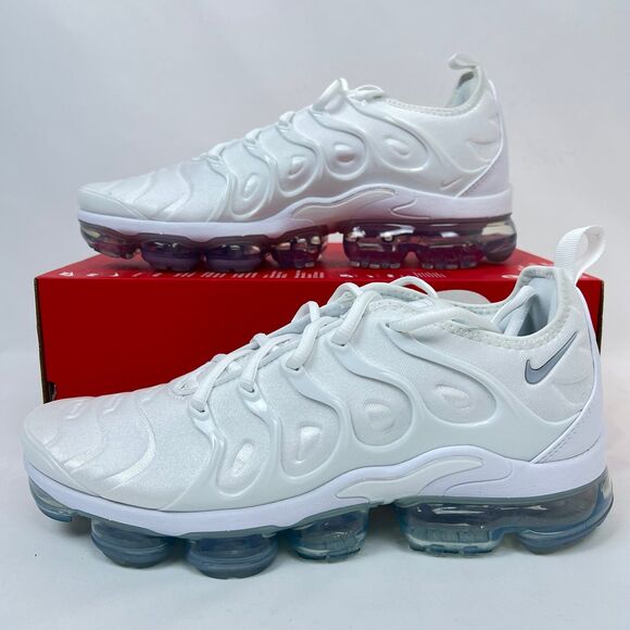 Nike Air VaporMax Plus White/Pure Platinum | Size 10 - Picture 1 of 10